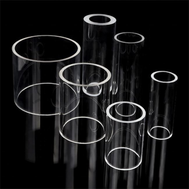 High temperature resistant 3-600mm quartz glass tube