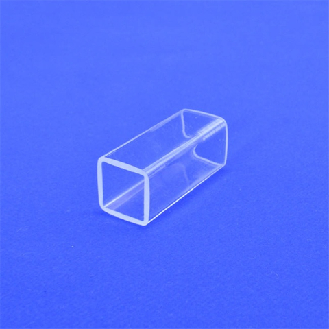 Square Quartz Glass Tube