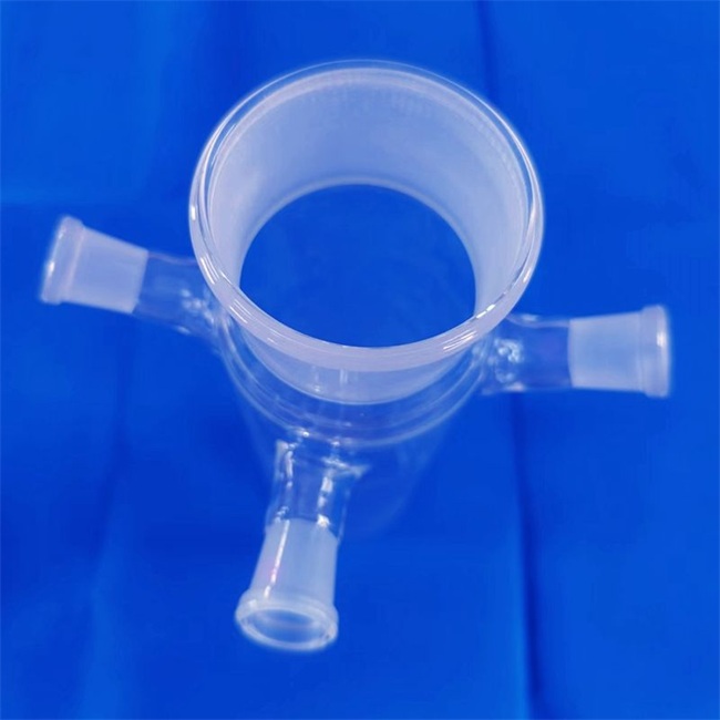 Three neck quartz flask supplier