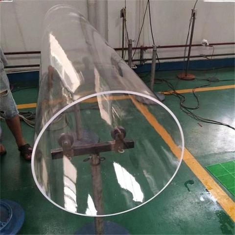 500-1000mm Large Diameter Quartz Tube