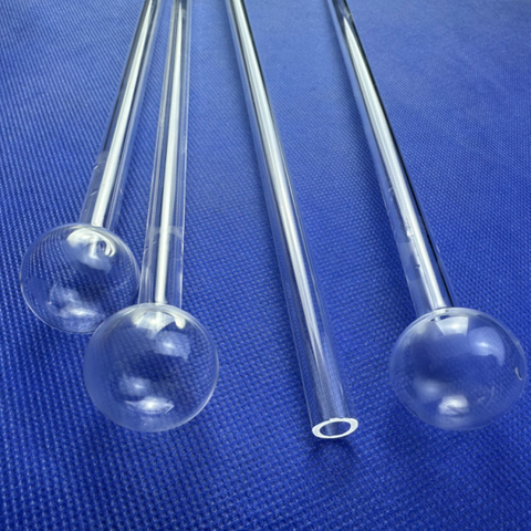 Laboratory Quartz Ball Tube
