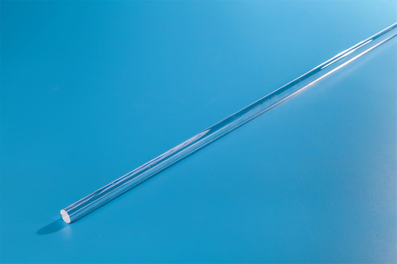 Custom Transparent Quartz Rod for Semiconductor