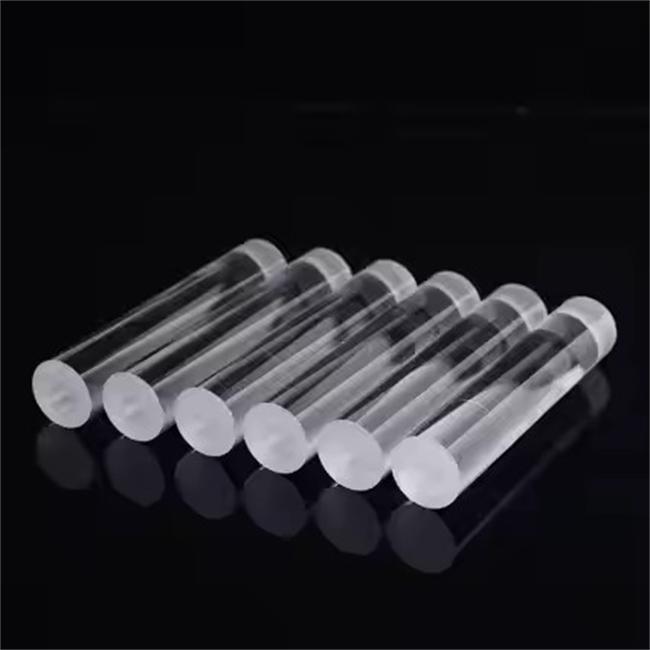 1-300mm optical cylindrical quartz round rod seller