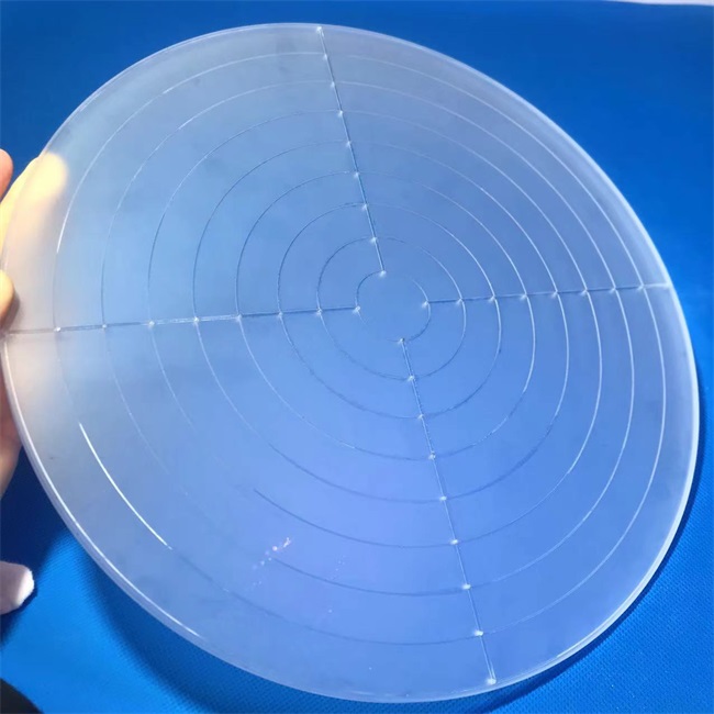 Laboratory Frosted Glass Plate