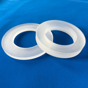 Translucent Circular Quartz Flange