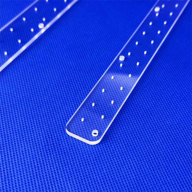 Quartz material porous strip plate supplier