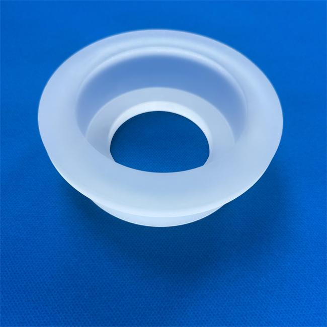 Frosted quartz flange connection ring Manufacturer