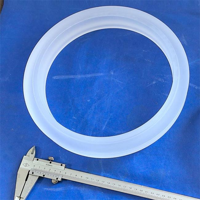 2-500mm transparent vacuum quartz flange manufacturer