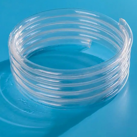 Tube de quartz en spirale transparent pour chauffage