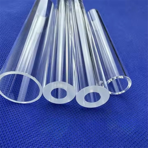 외경 1-50mm 작은 직경 쿼츠 용광로 튜브
