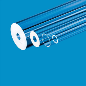 Tube de quartz transparent de 200 nm à 2500 nm
