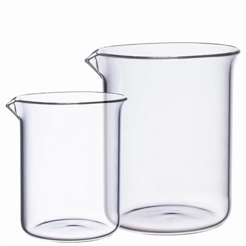 Bécheur de quartz de haute pureté pour le laboratoire 