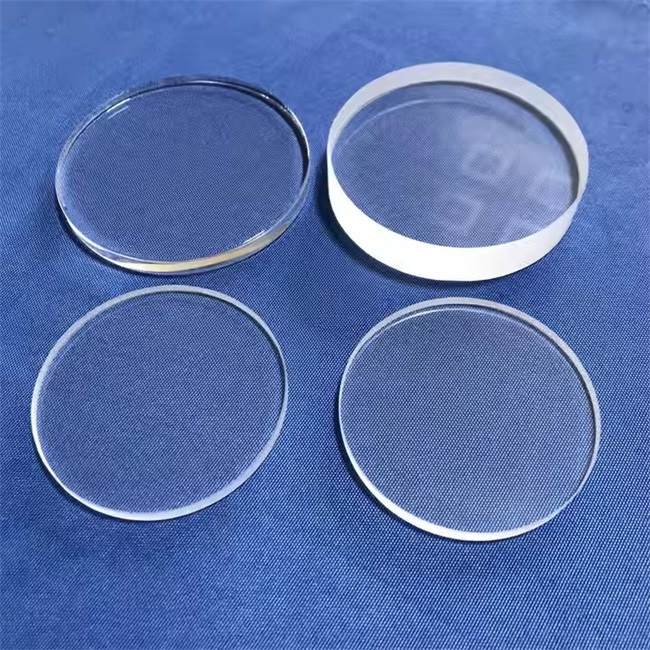 Disque de silice fusionné transparent JGS1