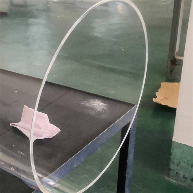 Tube de quartz de haute pureté pour l'industrie du chlor-alcali