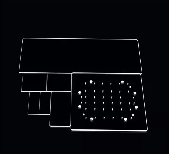 5-100mm Fused Silica Glass plate Supplier