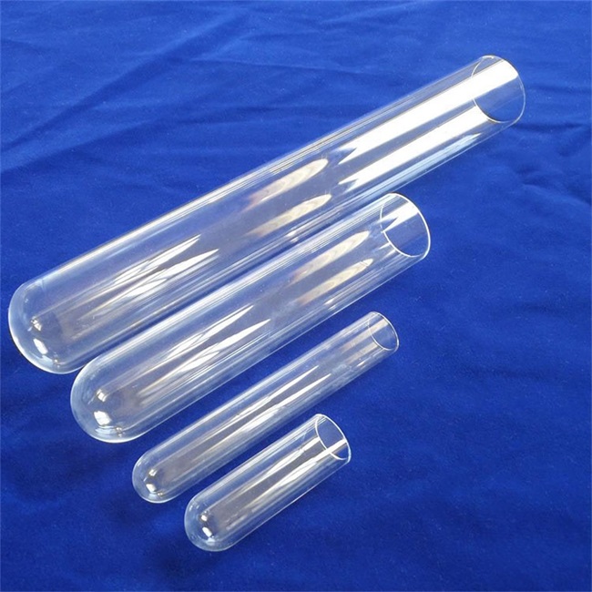 What are the requirements for the optical performance of the purchased quartz tube