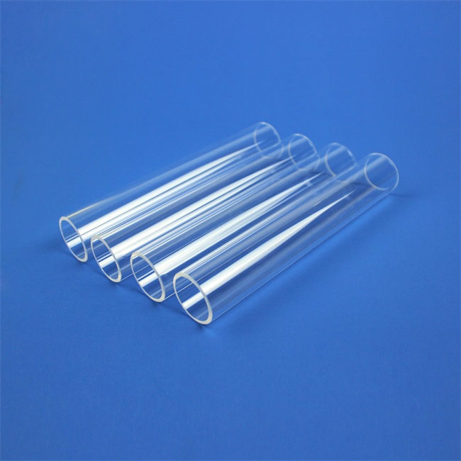 What is the long-term use temperature of quartz glass tubes