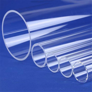 High Transparent Large And Small Diameter Quartz Tube