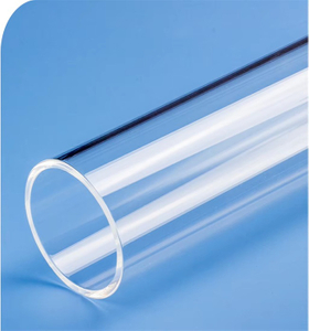 Large Size 25 Mm 1000-1200 ° C Tube Furnace Quartz Tube