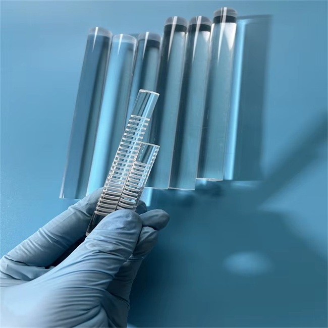 High mechanical strength quartz rod