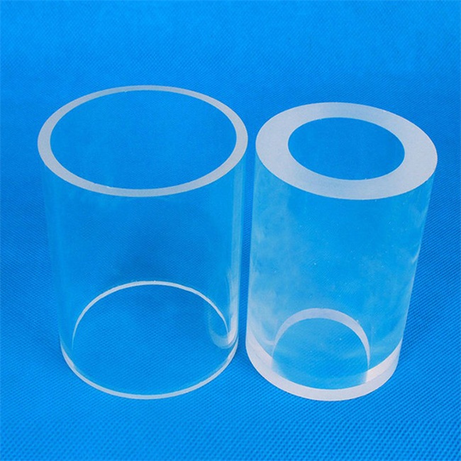Large diameter industrial quartz glass tube Manufacturer