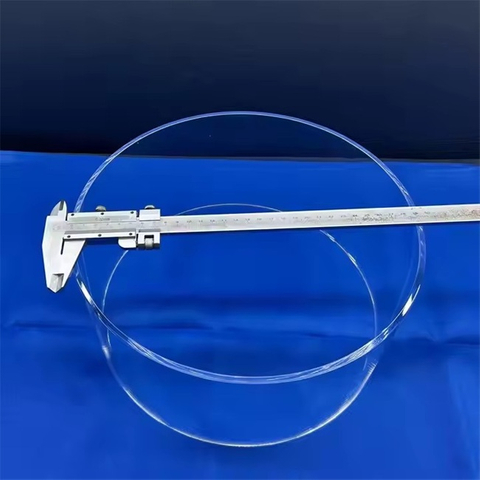 Heat Resistant Large-diameter Quartz Glass Tube