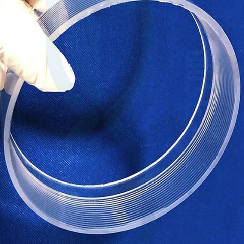 3-300mm Inner Wall Threaded Pattern Fused Silica Tube