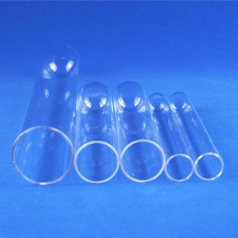 Tubos de cuarzo de semiconductores pulidos transparentes y opacos
