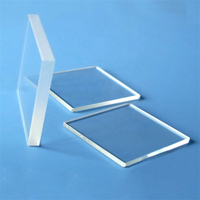 Ultra-thin high-temperature resistant transparent quartz plate