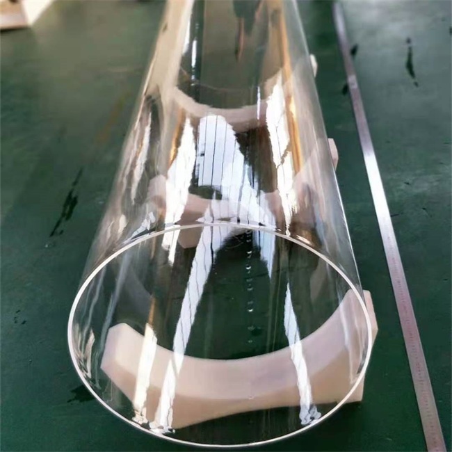 3-980mm Large Diameter Cylindrical Quartz Tube Supplier