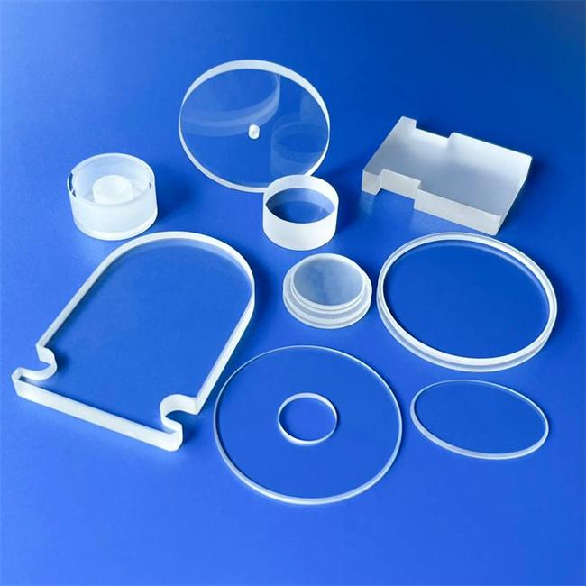 1852500mm high UV transmittance JGS1 quartz glass factory