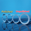 Polished And Unpolished Transparent Quartz Tubes