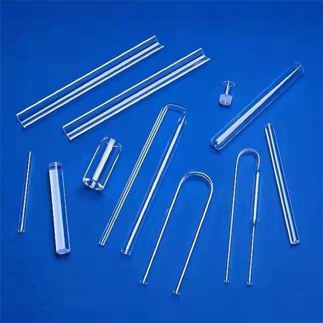 Chemical U-shaped bent quartz tube factory
