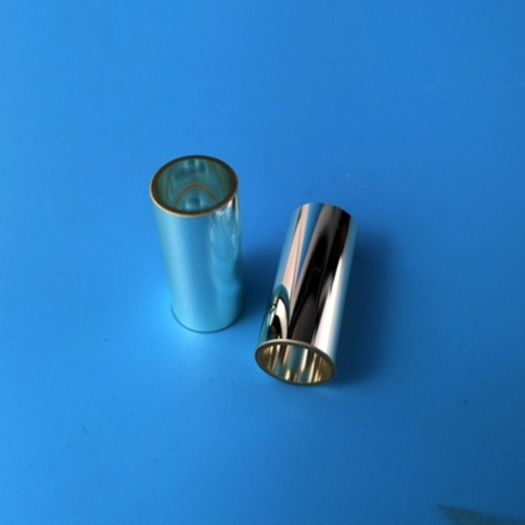 Custom High Reflectivity Silver Plated Surface Quartz Tube