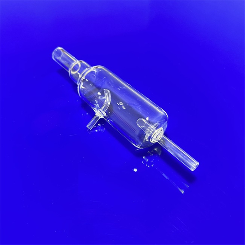 Tanks de réaction en verre de quartz transparent personnalisés