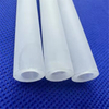 Tubo de cuarzo blanco lechoso para calentamiento de horno de difusión con un diámetro exterior de 10-600 mm