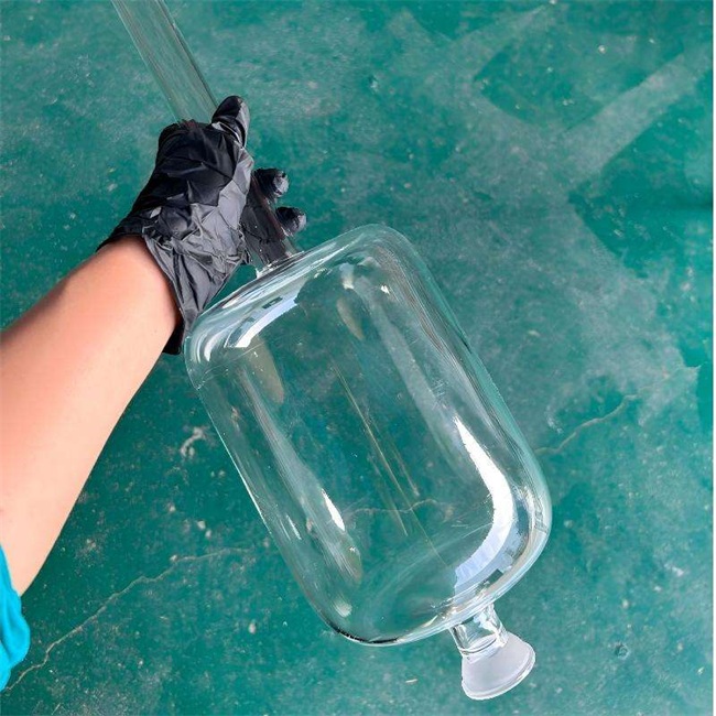 Flat quartz bottle ball instrument supplier