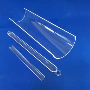 Verre optique de silice fusionnée à transmittance élevée