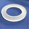Anneau de verre de quartz UV de grande taille transparent