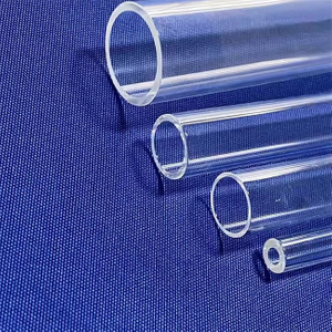 Diamètre 10-100 mm à semi-conducteur tube de quartz