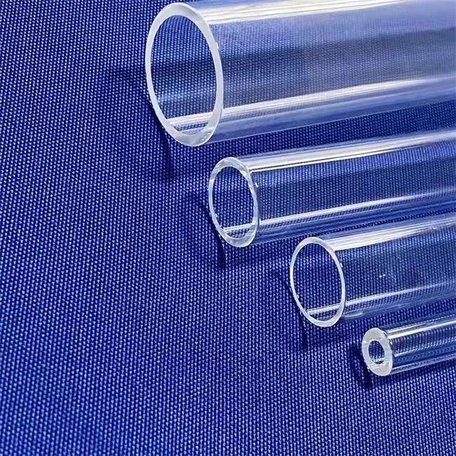 Diamètre 10-100 mm à semi-conducteur tube de quartz