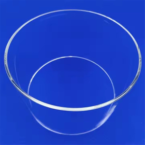 High Temperature Large-diameter Cylindrical Semiconductor Quartz Glass Tube