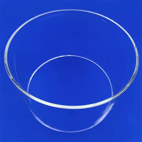 High Temperature Large-diameter Cylindrical Semiconductor Quartz Glass Tube