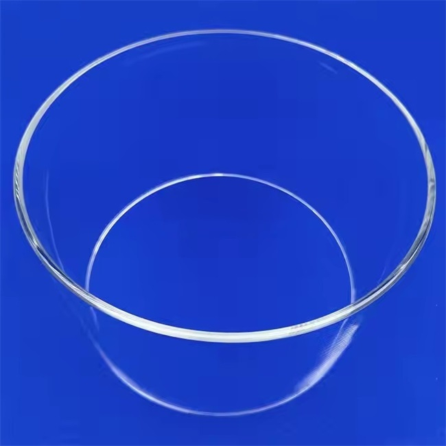 High Temperature Large-diameter Cylindrical Semiconductor Quartz Glass Tube