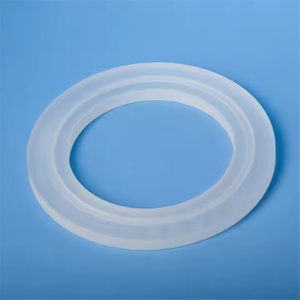 Milky White Vacuum Quartz Glass Flange Ring