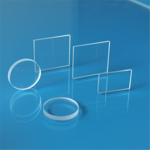 Plache en verre de fenêtre de quartz de haute pureté