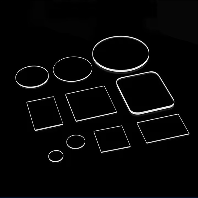0.5-100mm high-purity optical fused silica glass plate Manufacturer