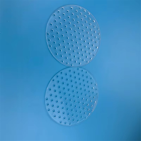 5-100mm Thick Porous Quartz Plate