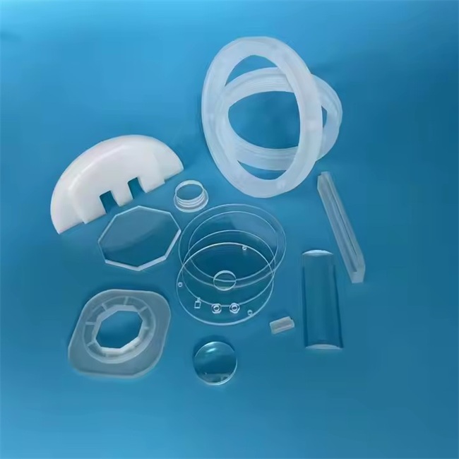 99.99% High Purity Laser Grooved Quartz Plate Factory