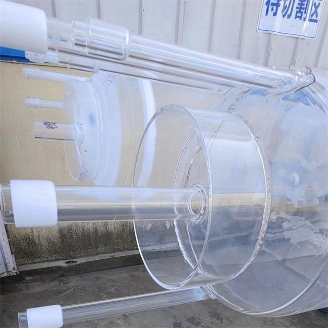 Transparent large diameter quartz furnace tube wholesaler